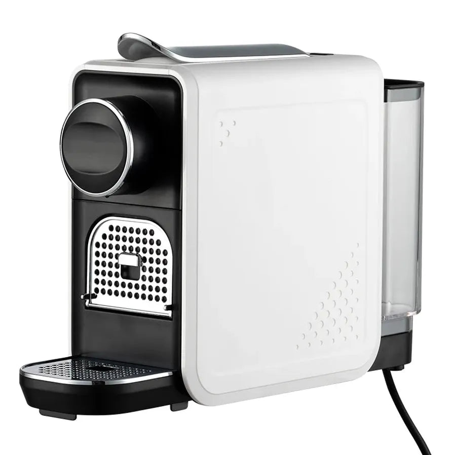 KTX-129299 Automatic Capsule Coffee Machine - Black Espresso Maker for Home Use