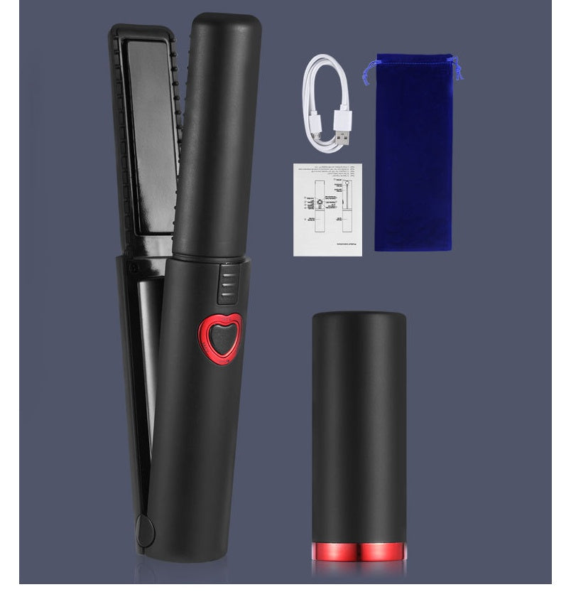 KTX-959699 Rechargeable Wireless Curling Iron with Adjustable Temperature Settings for Styling