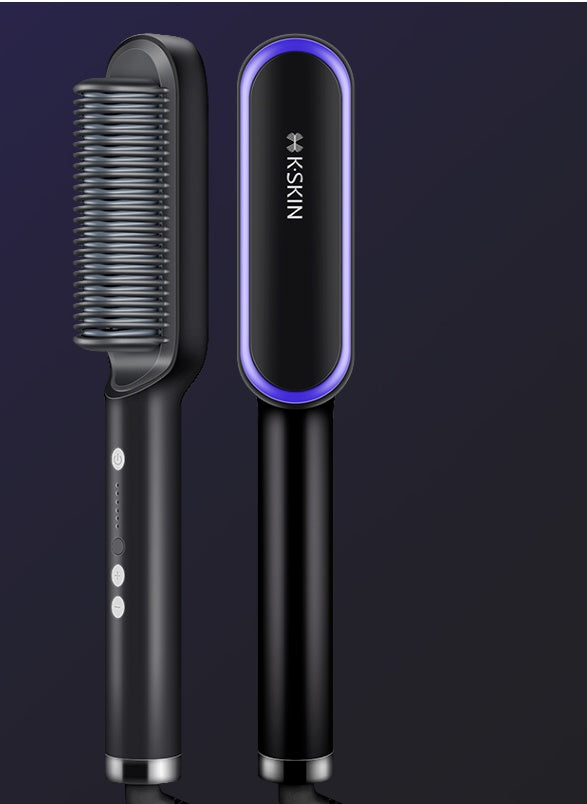 KTX-089619 Straight Hair Comb with PTC Heating Technology - 220V, Model KD380, 34W Power, Includes Manual