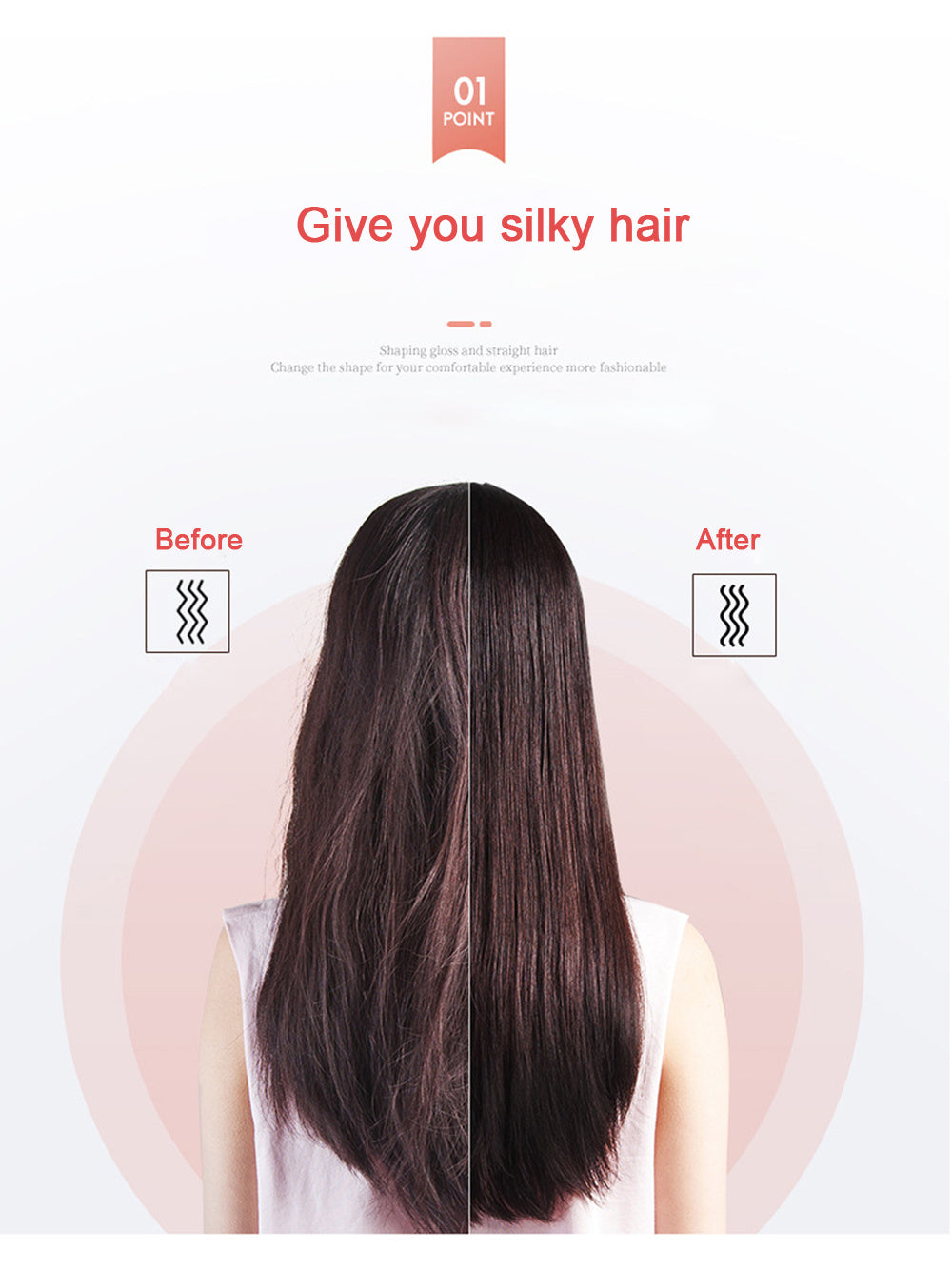 KTX-089619 Straight Hair Comb with PTC Heating Technology - 220V, Model KD380, 34W Power, Includes Manual