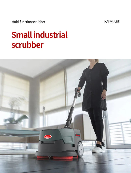 KTX-093075 Portable Mini Floor Scrubber 170W Handheld Cleaning Machine for Household Use