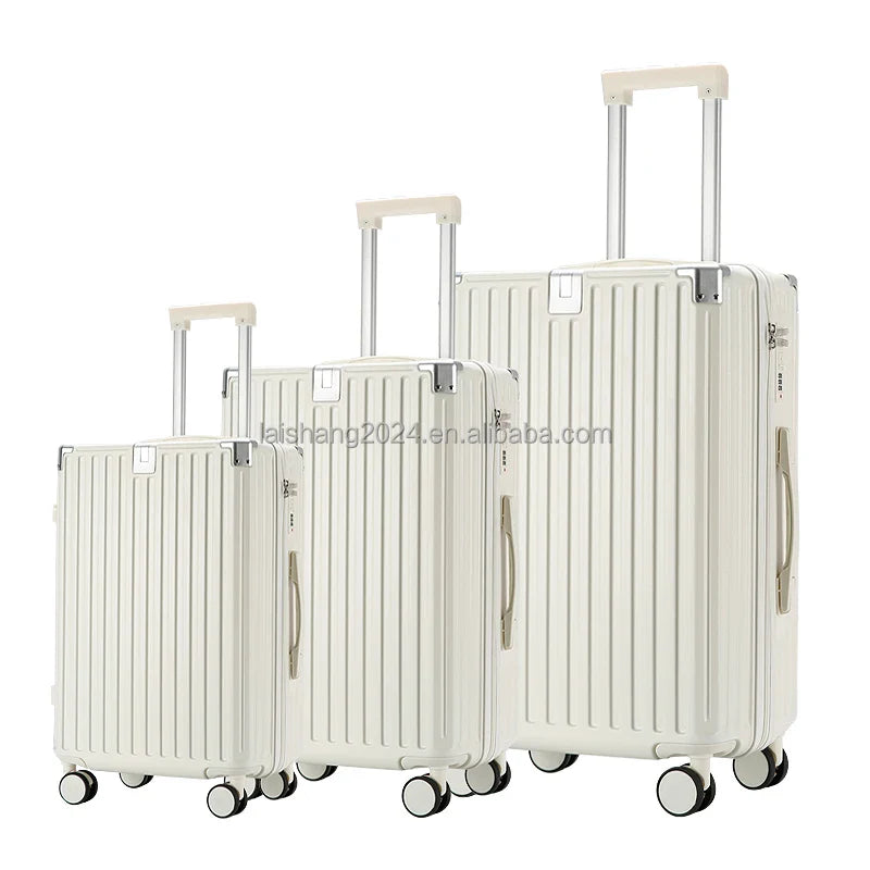 KTX-332307 Business Travel Trolley Bag with Laptop Pocket - Lightweight Cabin Luggage Set
