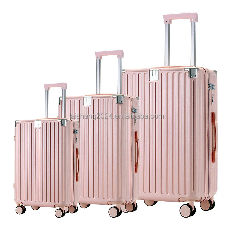 KTX-332307 Business Travel Trolley Bag with Laptop Pocket - Lightweight Cabin Luggage Set