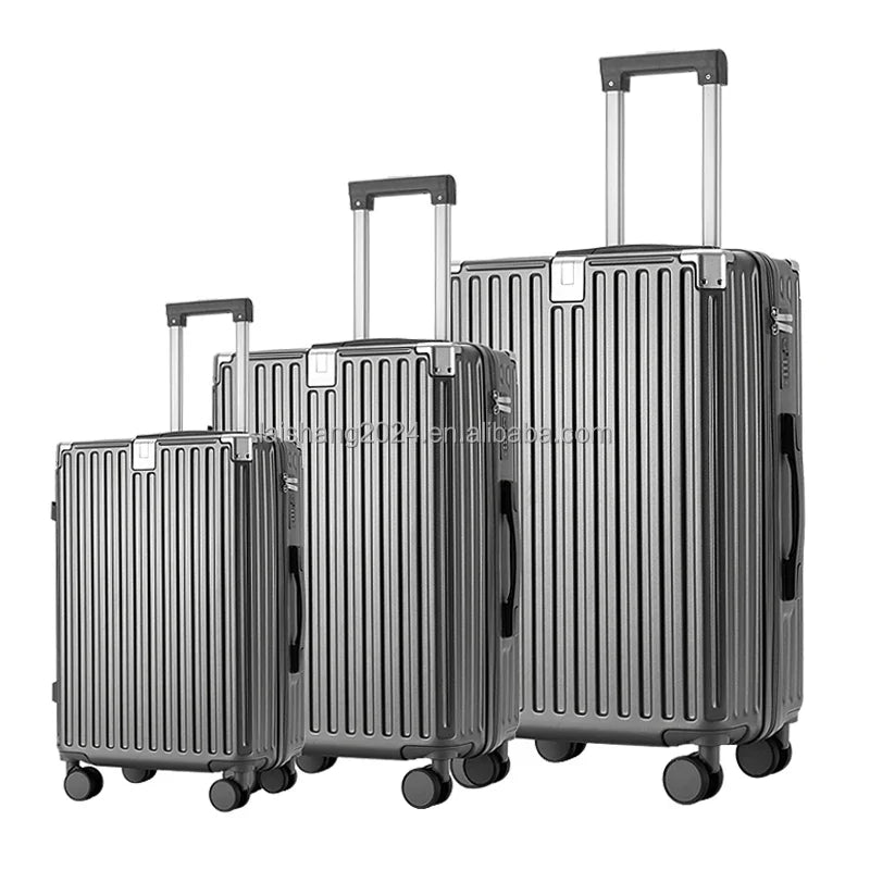 KTX-332307 Business Travel Trolley Bag with Laptop Pocket - Lightweight Cabin Luggage Set