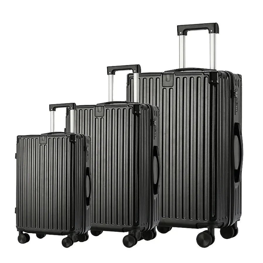 KTX-332307 Business Travel Trolley Bag with Laptop Pocket - Lightweight Cabin Luggage Set