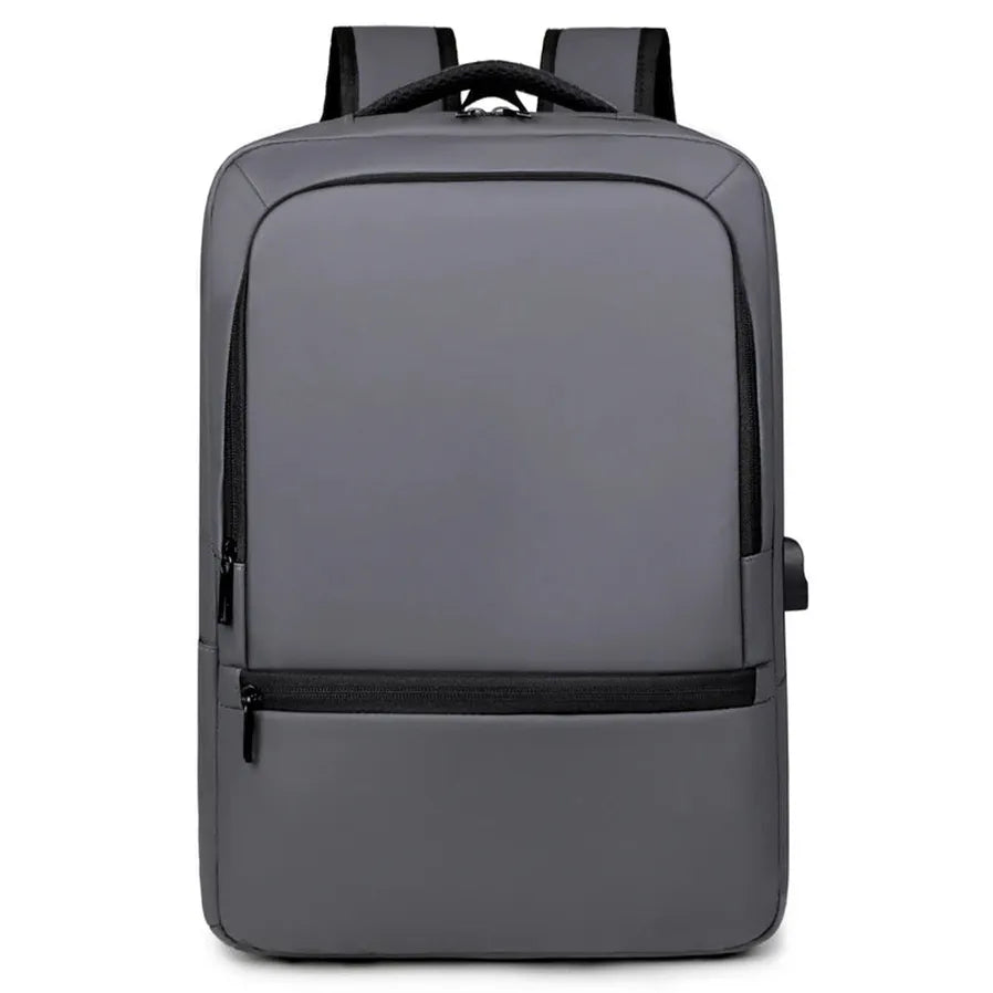 KTX-848531 High Capacity Double Headed Zipper Multifunctional Laptop Backpack with USB Charging Port