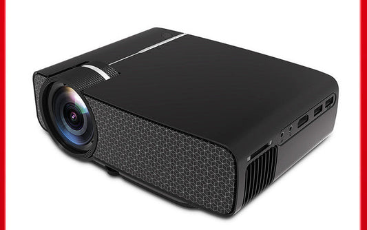 KTX-930643 Home Projector YG400 - HD LED Projection, 1080x720P, 30-138 Inches Projection Size, Lightweight Design
