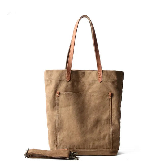KTX-906003 Women's Canvas Crossbody Shopping Tote Bag - FX7096, 29x12x39cm