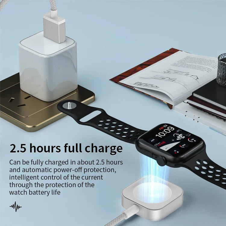 KTX-310419 Magnetic Wireless Charger Cable for Apple Watch Ultra Series 9/8/7/6/5/4/SE - Fast Charging