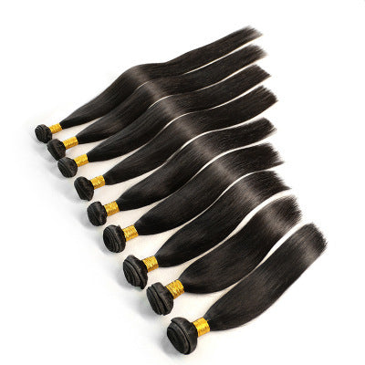 JMT-774858 Star Fashion Brazilian Real Hair Wig - Mechanically Processed, Dyable, Suitable for All Ms.