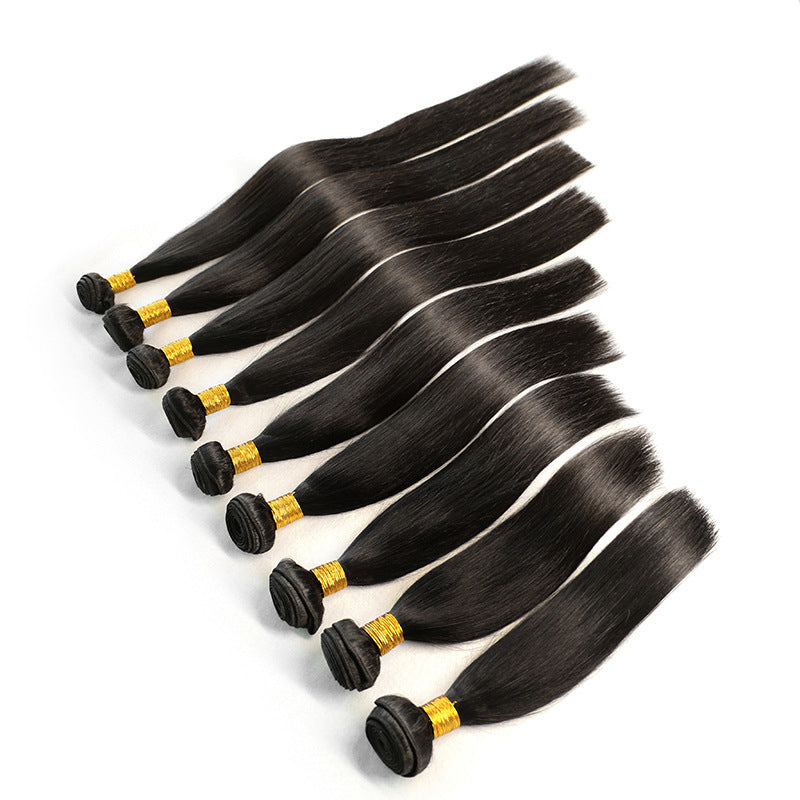 JMT-774858 Star Fashion Brazilian Real Hair Wig - Mechanically Processed, Dyable, Suitable for All Ms.