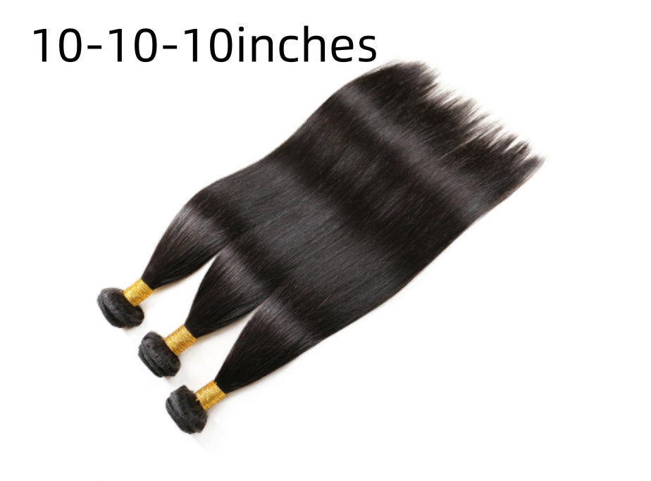 JMT-774858 Star Fashion Brazilian Real Hair Wig - Mechanically Processed, Dyable, Suitable for All Ms.