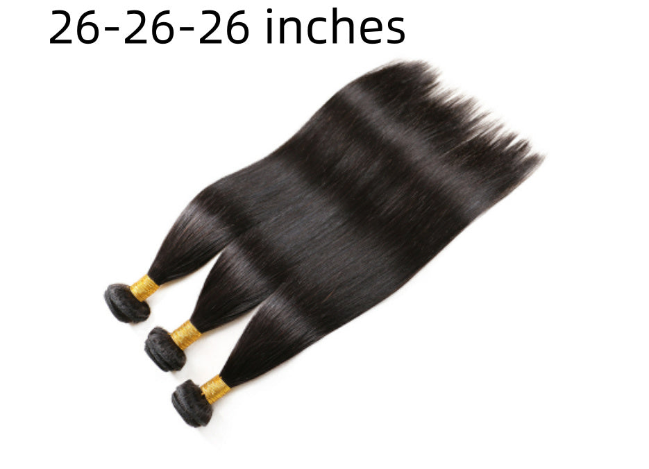 JMT-774858 Star Fashion Brazilian Real Hair Wig - Mechanically Processed, Dyable, Suitable for All Ms.