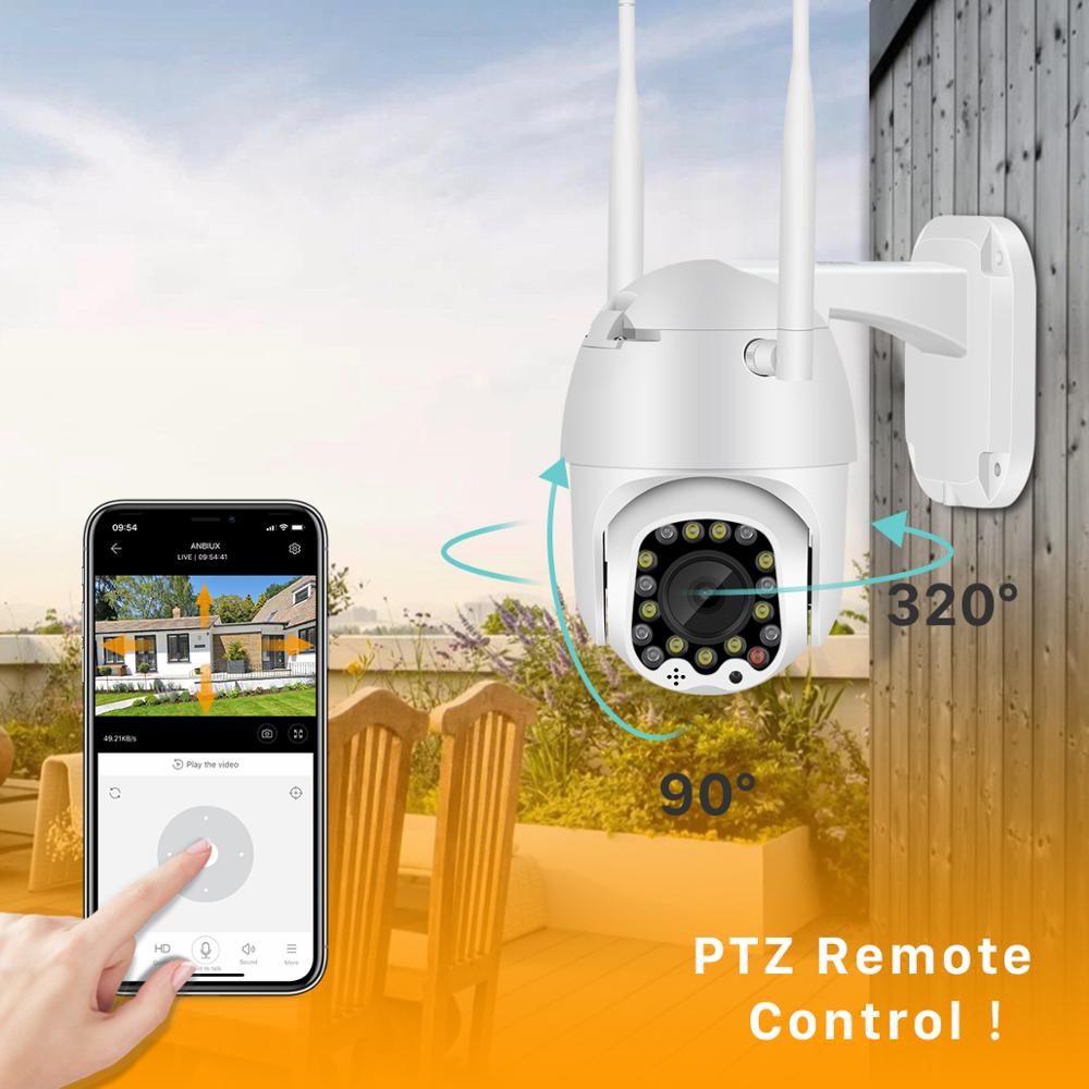 KTX-968851 Wireless WiFi Security Camera with 17 LED Lights for Enhanced Night Vision