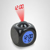 KTX-174355 LED Projection Alarm Clock with Voice Reporting Function