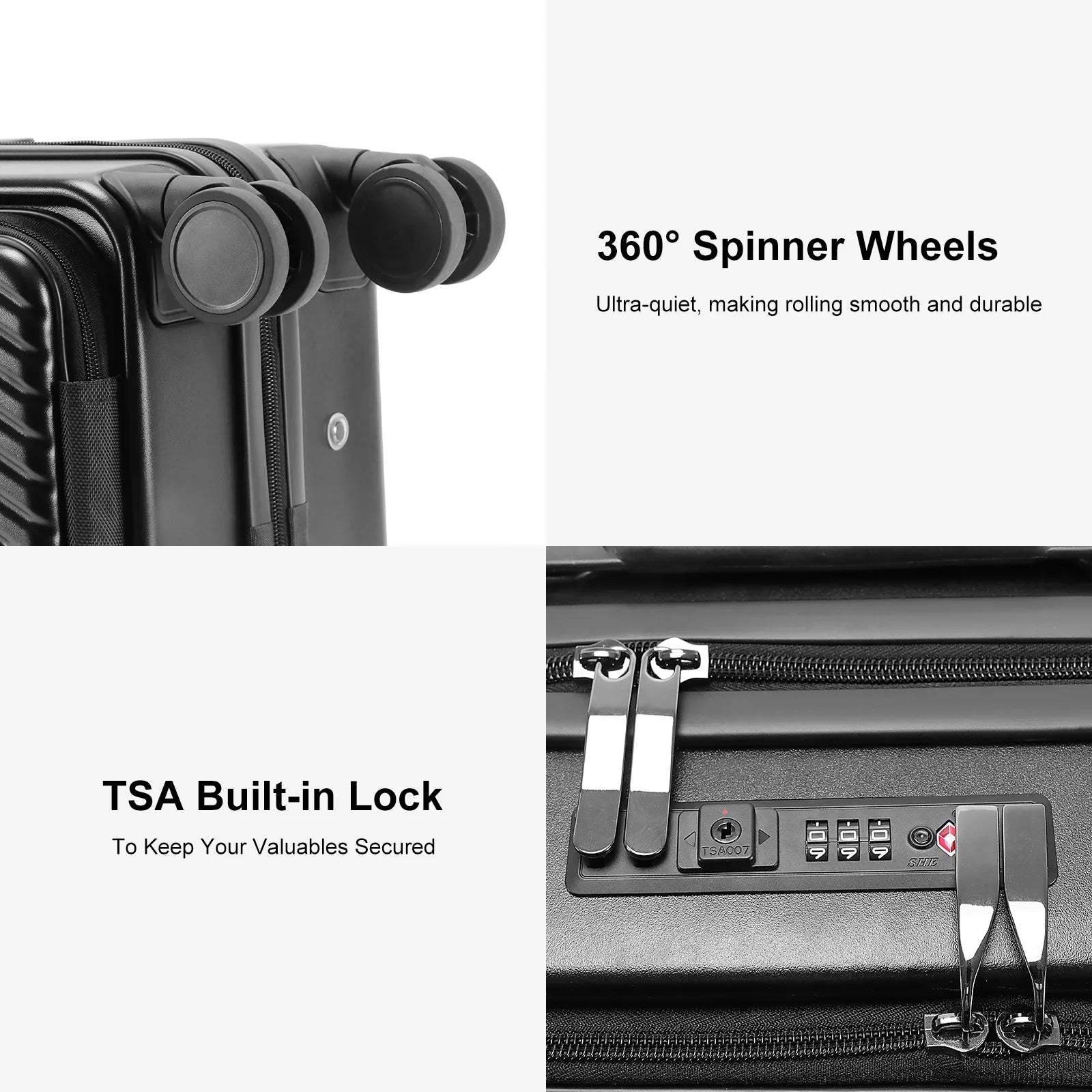 KTX-748243 Designer Aluminium Trolley Suitcase with Laptop Compartment and Cup Holder for Travel