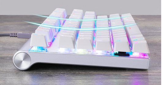KTX-112275 Custom Full Color 87-Key Light-Up Mechanical Keyboard