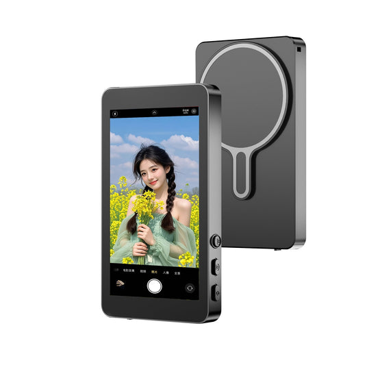 KTX-492307 Upgraded RK-X40L Mobile Selfie Screen Projector with Audio, Focusing Feature, and Built-in Camera Button