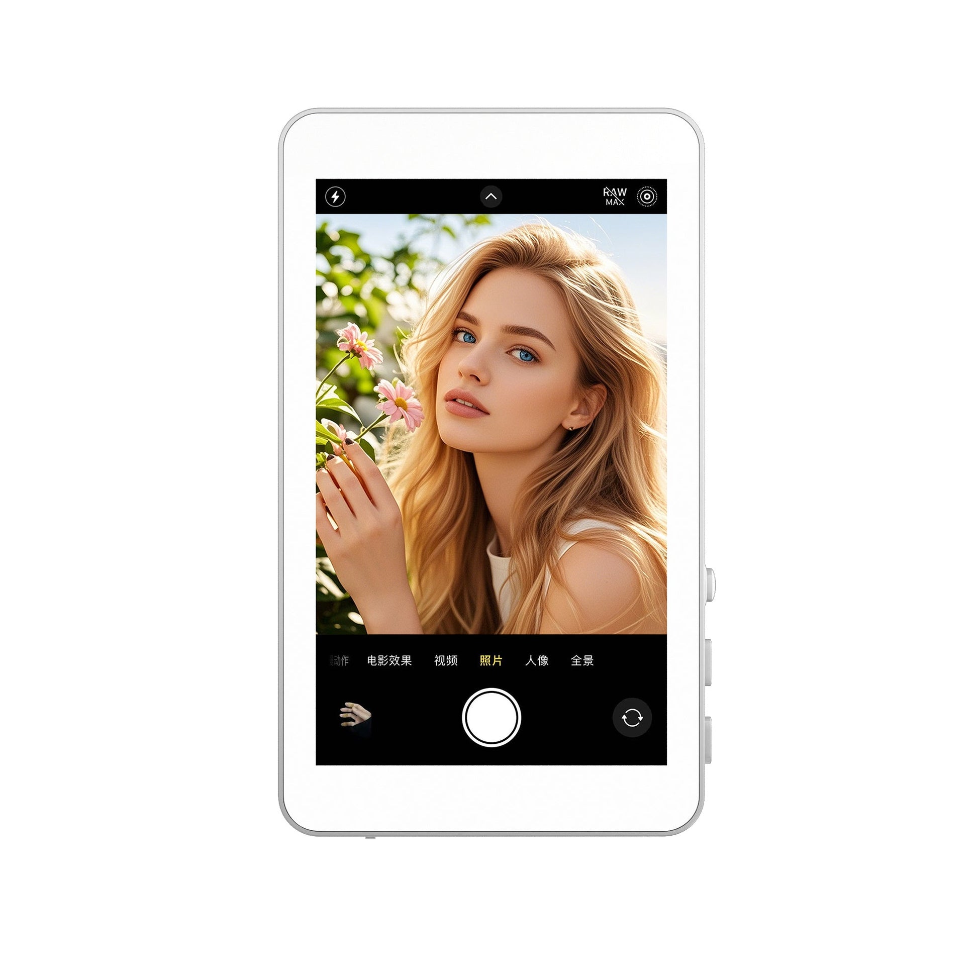 KTX-492307 Upgraded RK-X40L Mobile Selfie Screen Projector with Audio, Focusing Feature, and Built-in Camera Button