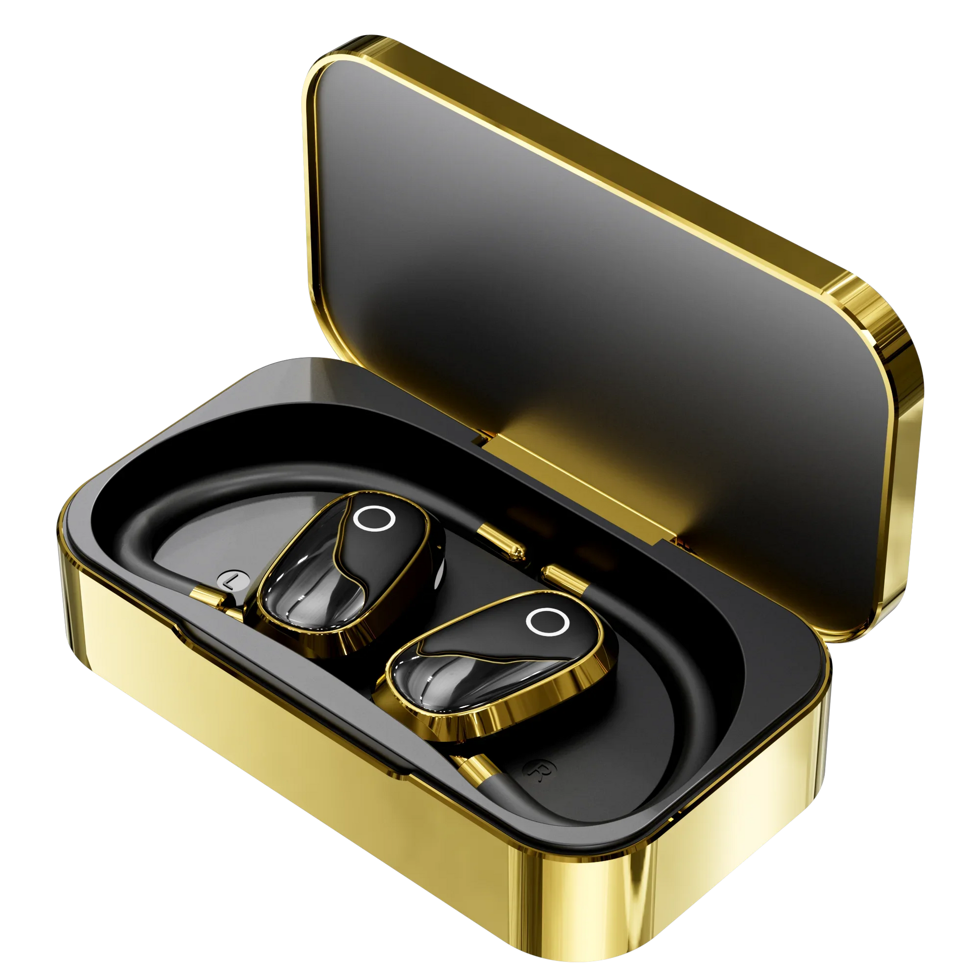 KTX-035027 YX41 OWS In-Ear Earbuds with ENC Noise Cancellation and LED Battery Indicator for Sports