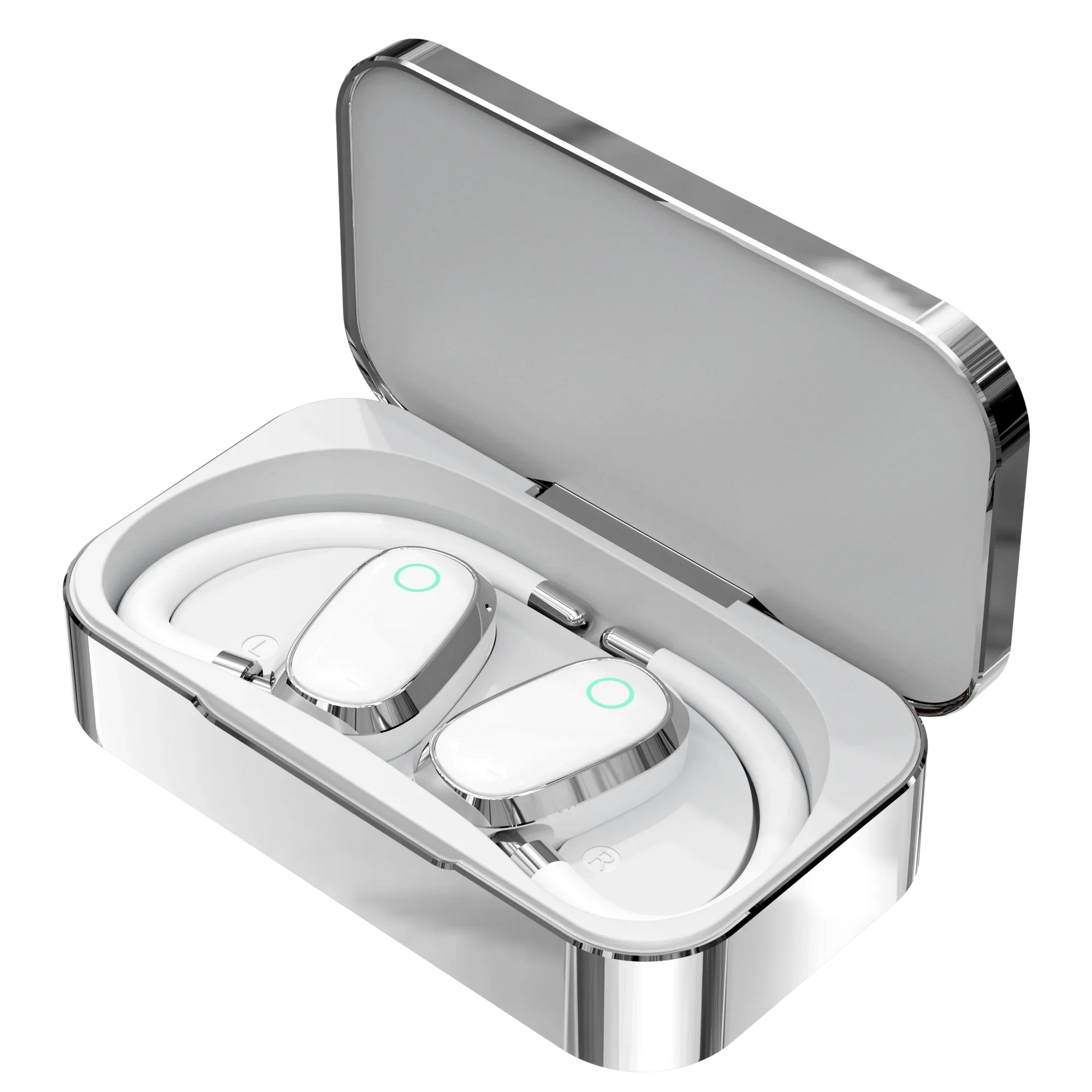 KTX-035027 YX41 OWS In-Ear Earbuds with ENC Noise Cancellation and LED Battery Indicator for Sports