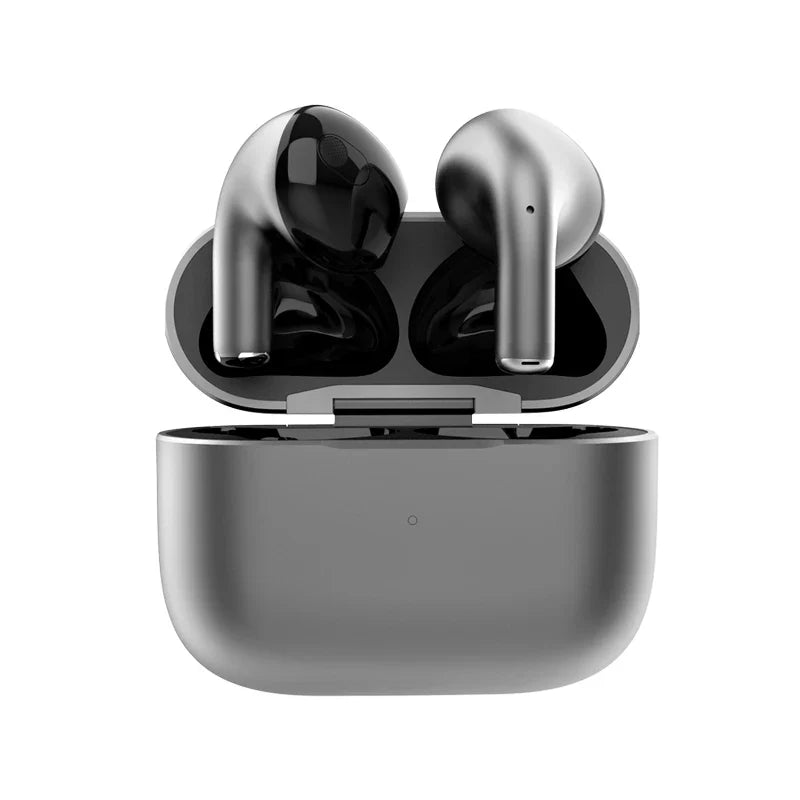 KTX-690387 Zinc Alloy Noise Cancelling TWS Earphones with LED Battery Indicator