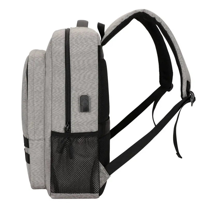 KTX-033939 Large Capacity Waterproof Laptop Backpack for Men with USB Charging Port
