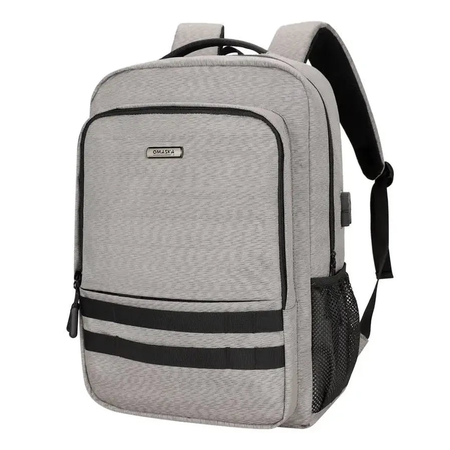 KTX-033939 Large Capacity Waterproof Laptop Backpack for Men with USB Charging Port