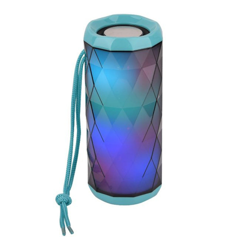 KTX-627475 Portable Outdoor LED Bluetooth Speaker with Multi-Flash Light and FM Radio Support