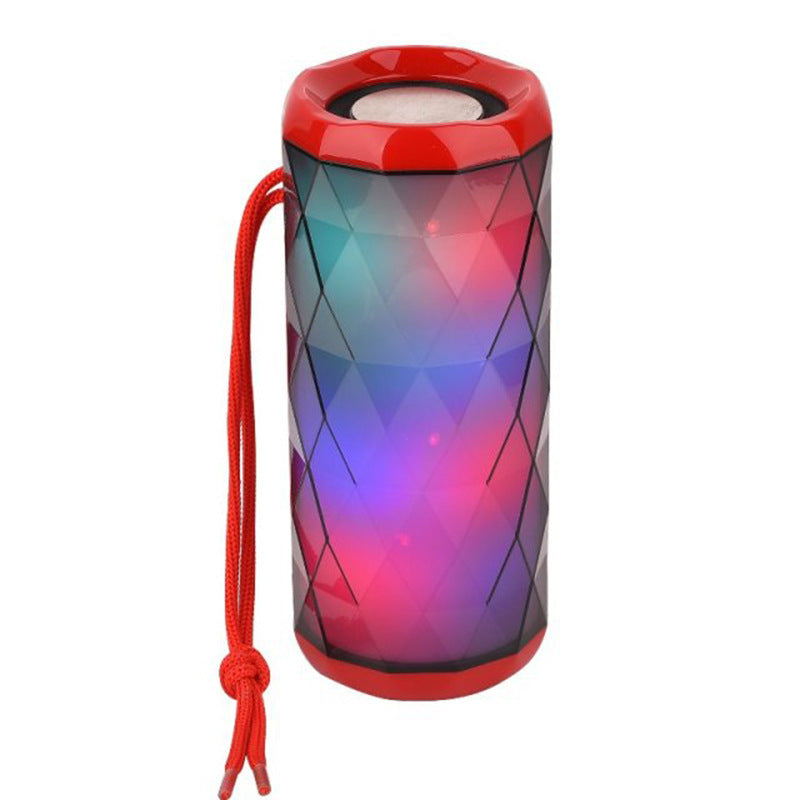 KTX-627475 Portable Outdoor LED Bluetooth Speaker with Multi-Flash Light and FM Radio Support