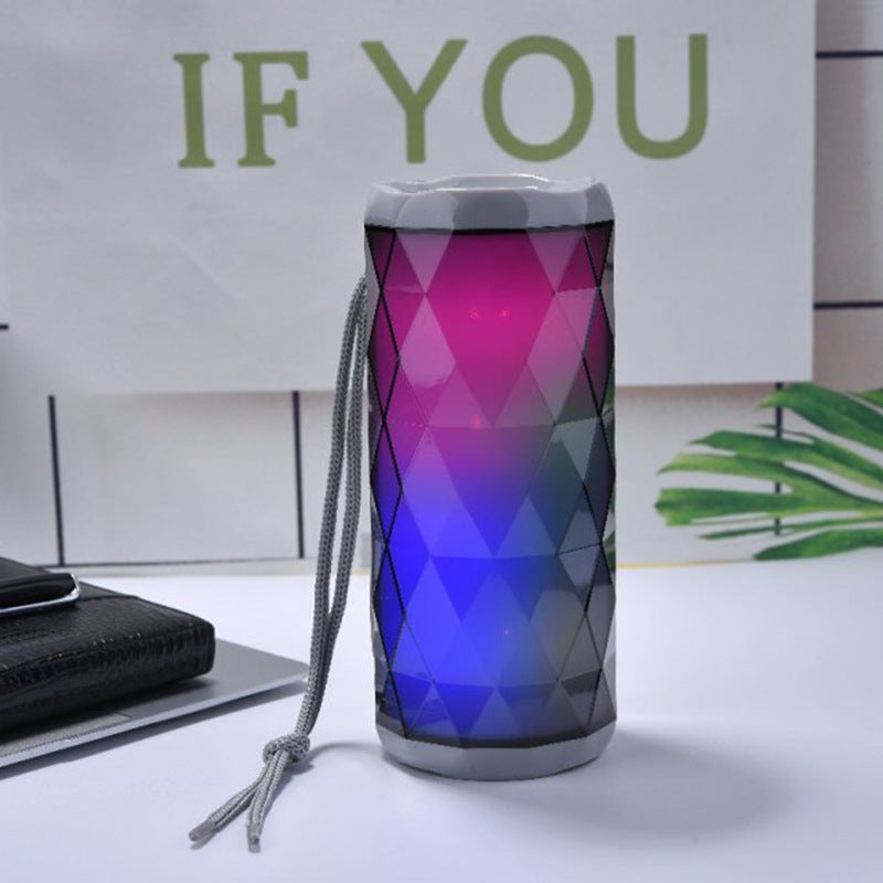 KTX-627475 Portable Outdoor LED Bluetooth Speaker with Multi-Flash Light and FM Radio Support