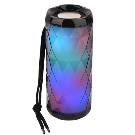 KTX-627475 Portable Outdoor LED Bluetooth Speaker with Multi-Flash Light and FM Radio Support