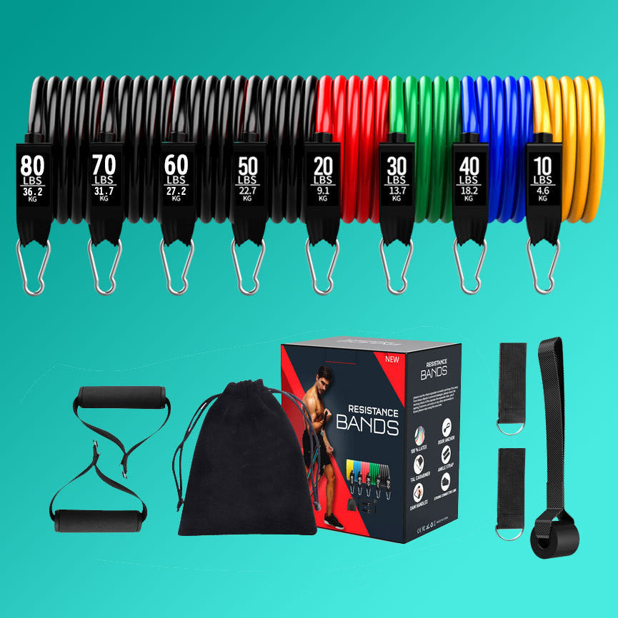 KTX-472083 Latex Resistance Training Bands for Stretching and Yoga Workouts