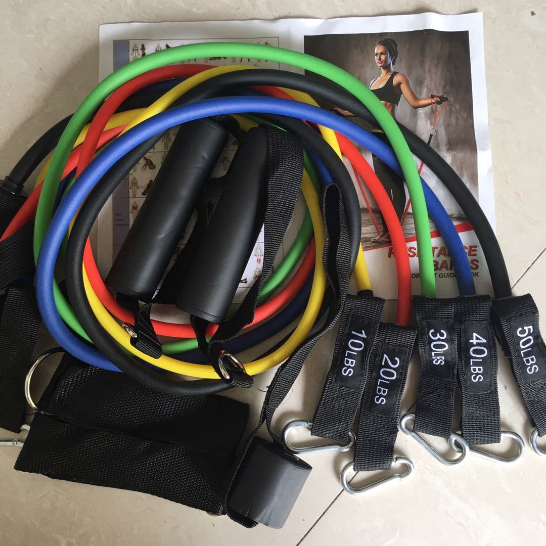 KTX-472083 Latex Resistance Training Bands for Stretching and Yoga Workouts