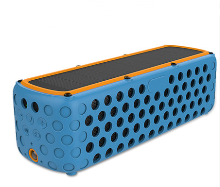 KTX-626003 Portable Solar Charging Bluetooth Speaker with Subwoofer for Outdoor Use and Desktop Compatibility