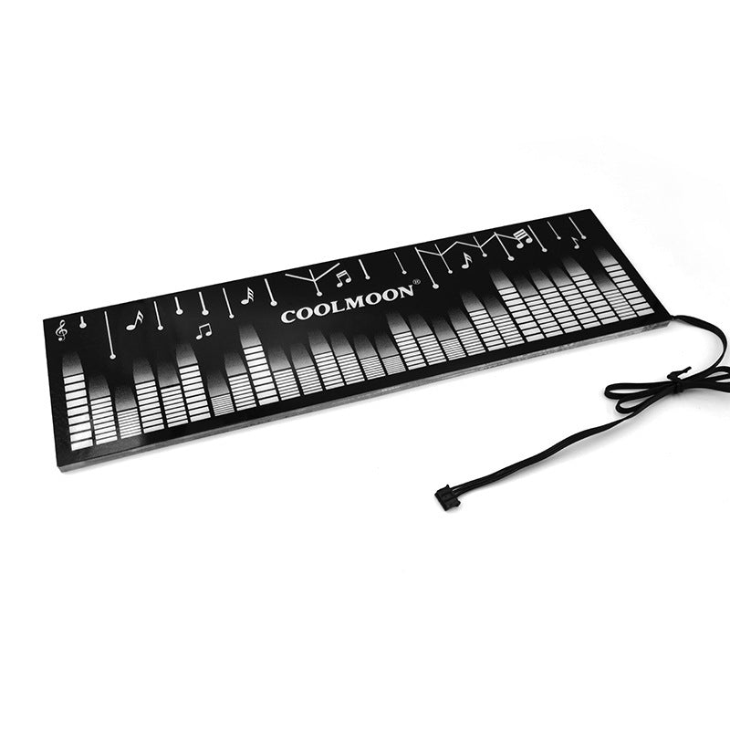 KTX-985811 RGB Power Supply Bay Light Board for Chassis and Graphics Card Highlighting, DC5V, 300mm x 86.8mm, Small 4PIN Interface