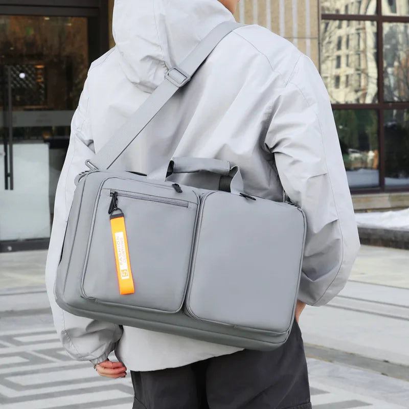 KTX-701651 Multi-Functional Waterproof Computer Backpack with USB Charging for Business, School, and Travel