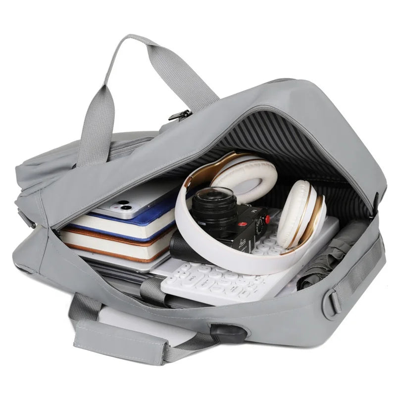 KTX-701651 Multi-Functional Waterproof Computer Backpack with USB Charging for Business, School, and Travel
