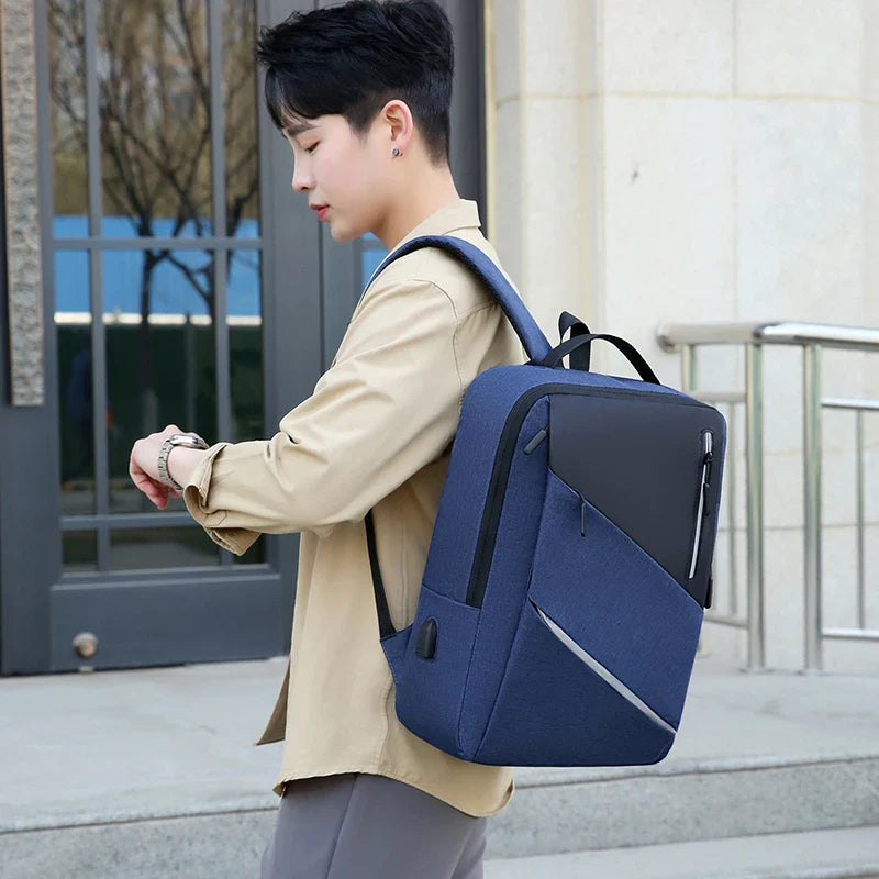 KTX-667731 Multi-Functional Waterproof Laptop Backpack with USB Charging Port