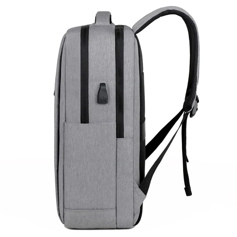 KTX-699347 Large Capacity Waterproof Laptop Backpack with USB Charging Port for Daily Travel and Outdoor Use