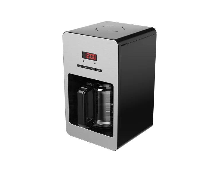 KTX-394899 Automatic Drip Coffee Maker with All-in-One Bean Powder Functionality