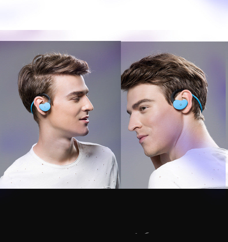 KTX-278931 Two-in-One Bluetooth Headset with 32GB Built-In Storage, Sports Music Ear-Mounted Design, Stereo Sound, Voice Control and Call Function