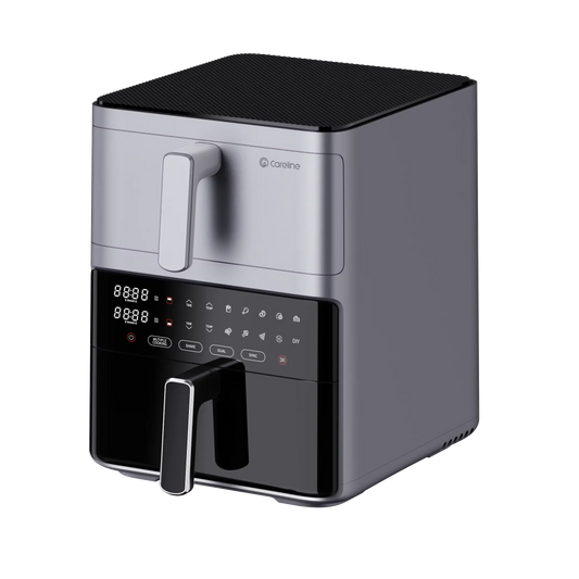 KTX-253459 Smart Dual-Core Air Fryer with Large Capacity – Multi-functional Oil-Free Electric Oven for Effortless Cooking