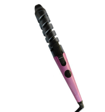JMT-799178 Magic Spiral Curling Iron with Anion Hair Care, Anti-Scald and 40W Power - Model XD-178 in Red
