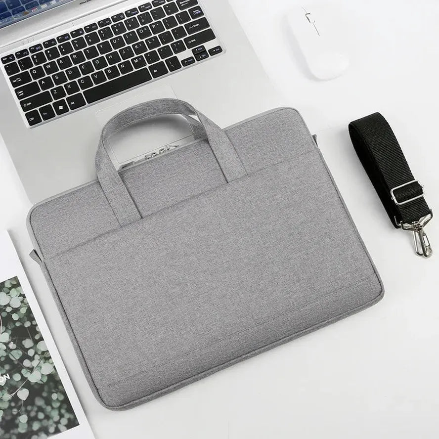 KTX-285715 Custom Logo Tote Bag for Women – Stylish Crossbody Briefcase and Laptop Sleeve Case
