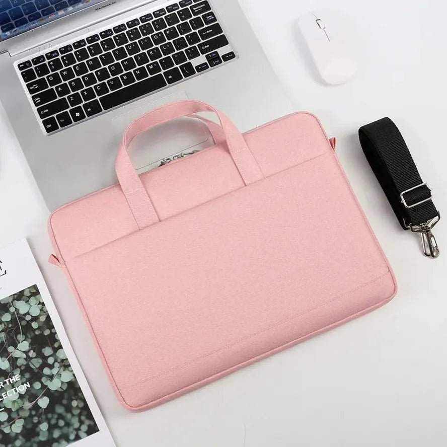 KTX-285715 Custom Logo Tote Bag for Women – Stylish Crossbody Briefcase and Laptop Sleeve Case