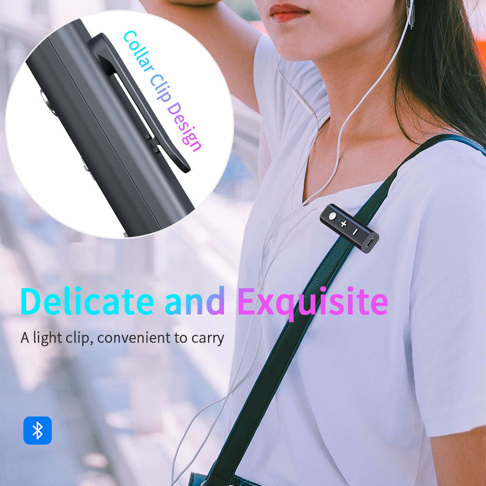 KTX-371283 Bluetooth 5.0 Audio Receiver with 3.5mm Jack for Wireless and Wired Connection