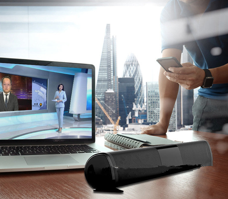 KTX-577747 High-Power Bluetooth Sound Bar Speaker with Dual 5W Output and 6-Hour Battery Life