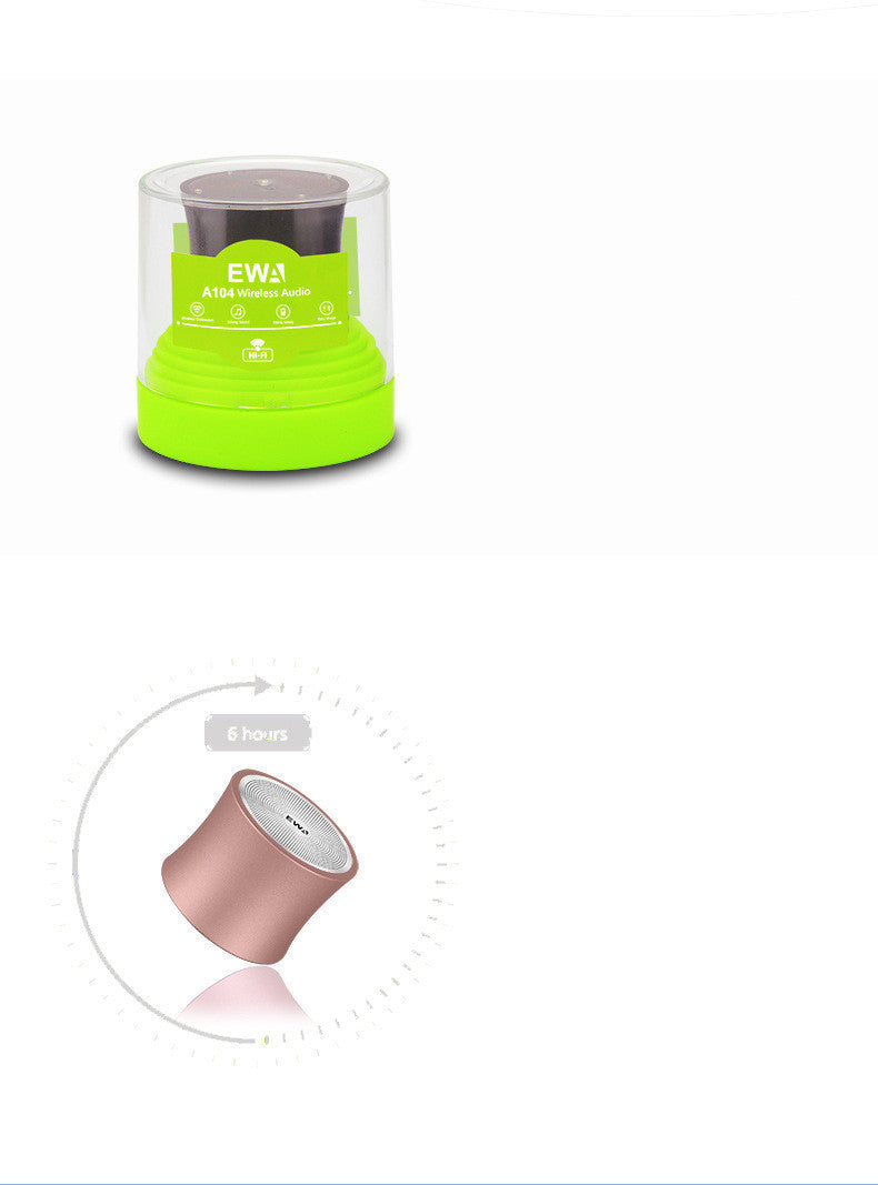 KTX-361875 Portable Bluetooth Speaker with 8-Hour Battery Life and USB Charging