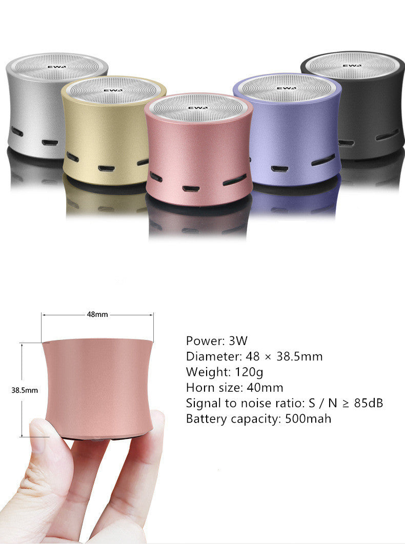 KTX-361875 Portable Bluetooth Speaker with 8-Hour Battery Life and USB Charging